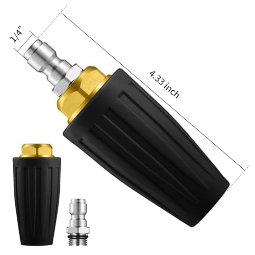 4000 PSI Turbo Nozzle Pressure Washer Kit
