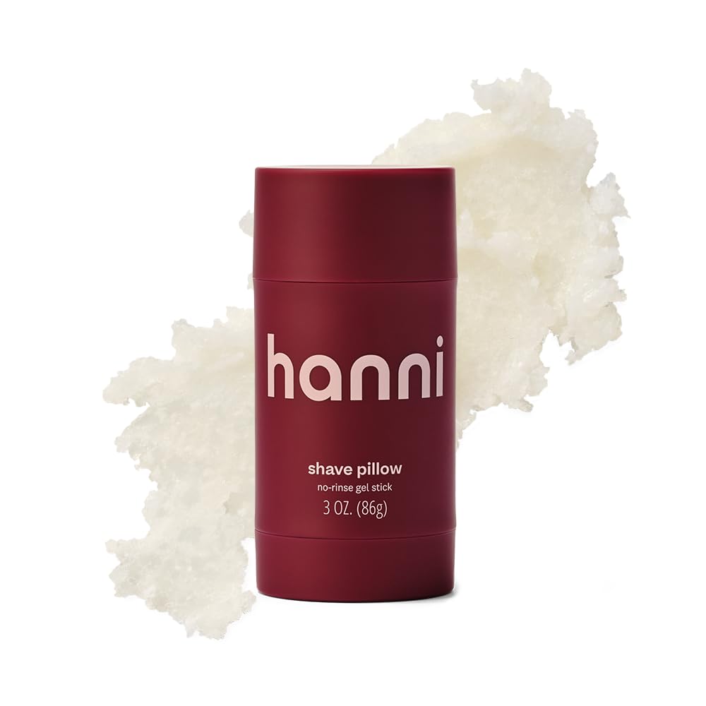 HANNI Shave Pillow, Shaving Gel for Women and Men, Hair Removal Products for Pubic, Body Hair or Legs, In-Shower/Waterless Razor, Travel Friendly Skin Care Moisturizer, Women’s Grooming, 3 oz HANNI Shave Pillow, Shaving Gel for Women and Men, Hair Removal Products for Pubic, Body Hair or Legs, In-Shower/Waterless Razor, Travel Friendly Skin Care Moisturizer, Women’s Grooming, 3 oz
