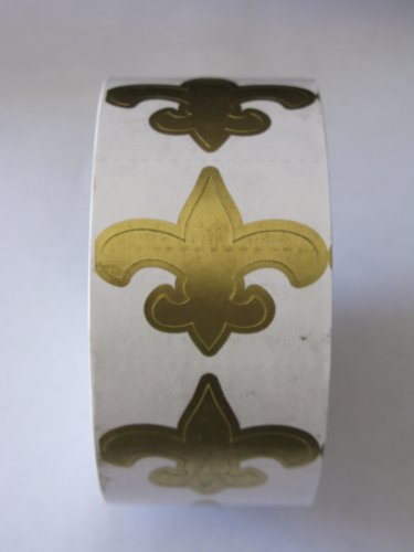 Fleur de lis Spray Tanning Stickers