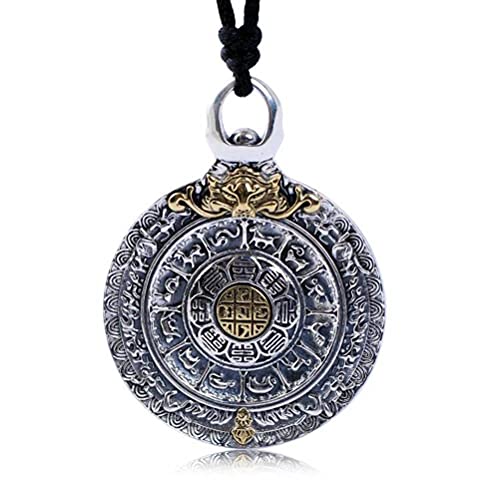 Collier pendentif vintage LJBLEUSK : transformez un look banal en style palais ultra original