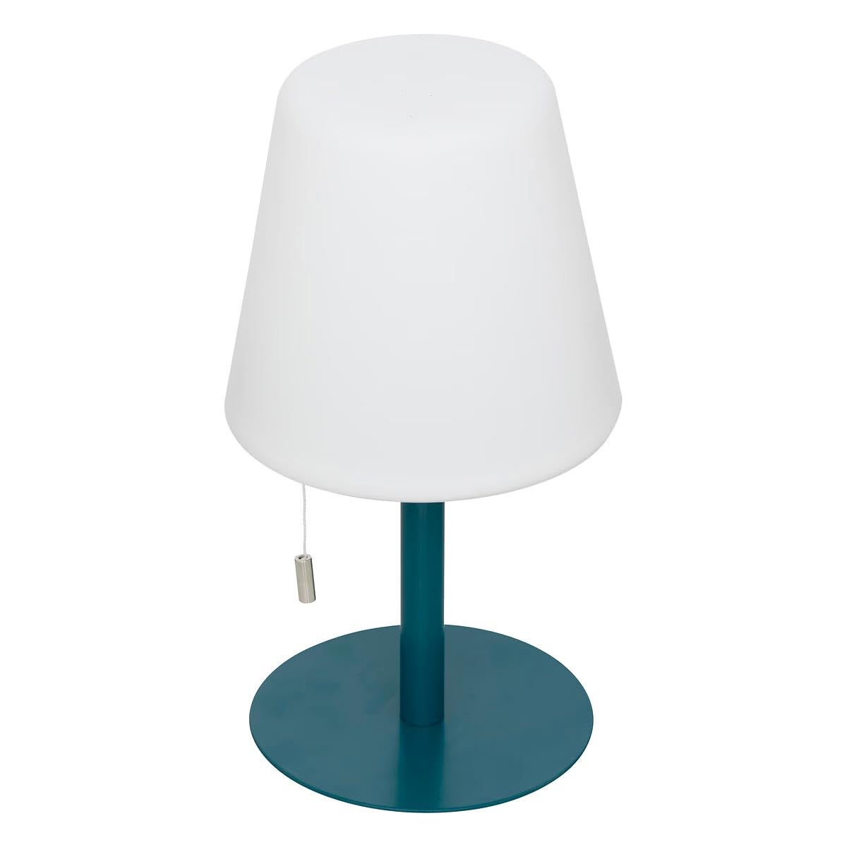 Atmosphera Créateur d'intérieur - Lampe à Poser d'Extérieur Zack 30cm Bleu Canard