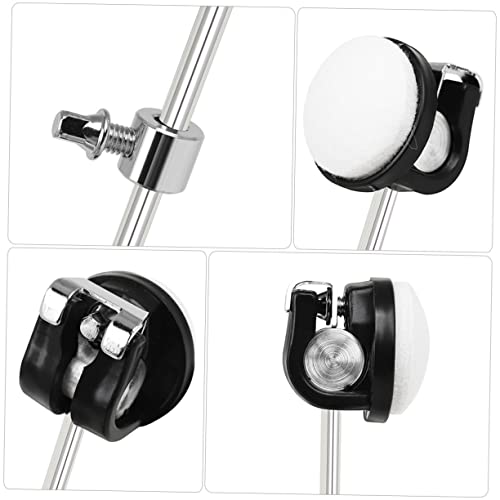 Pletina de fieltro para pedal de bombo de batería miniatura 6
