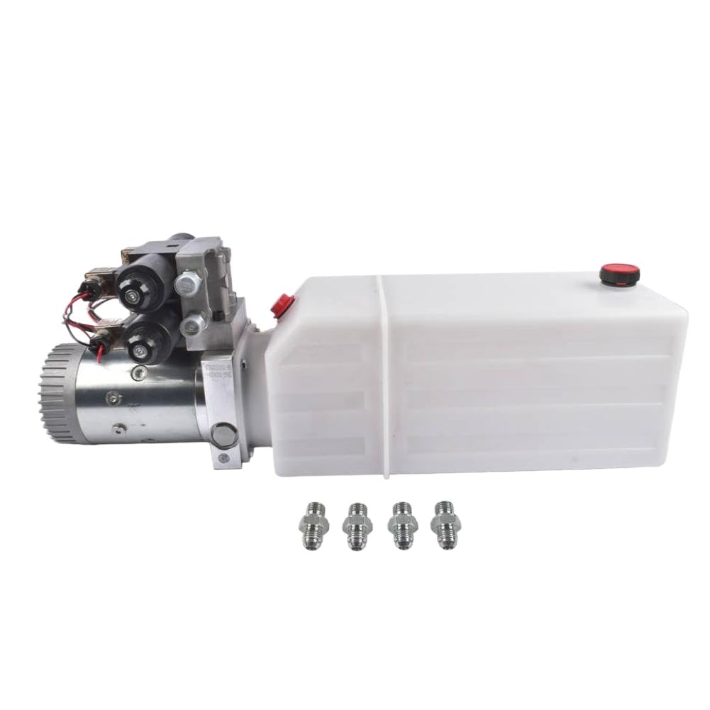 AP03 Doppelwirkendes Aggregat 12V DC, kompatibel mit Kippanhängern