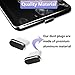 USB Type C Anti Dust Plug,DFsucces USB C Port Plug Dust Caps Compatible for Type C Charging Port,Anti-Dust Pluggy for Type C Devices As Micro USB Android Models(2Pack,Black)