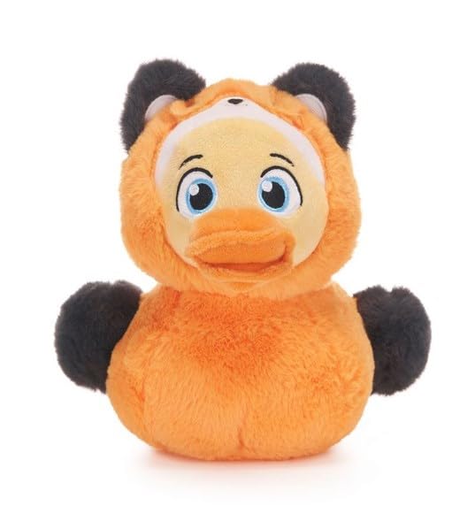 UKToyworld Quack Pack Plush Fox Orange Duck in Costume 9inch Ducky Soft Toy