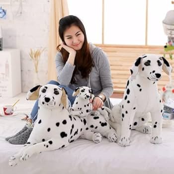 Amazon.co.jp: ぬいぐるみ 特大 犬 ダルメシアン 可愛い 動物 大きい