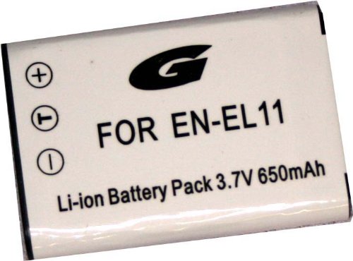 Bilora GPI 672 Li-Ion batterij voor Nikon EN-EL11+Pentax D-Li 78+Olympus Li-60B+Ricoh DB-80+Sanyo DB-L 70/80