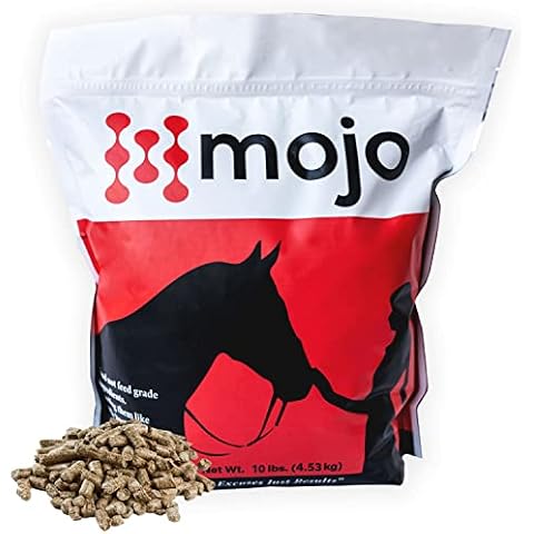 Mojo Joint Horse Supplements, Equine Pelleted Supplement, All Natural Joint Care Supplement for Horses, 10 lbs Cover