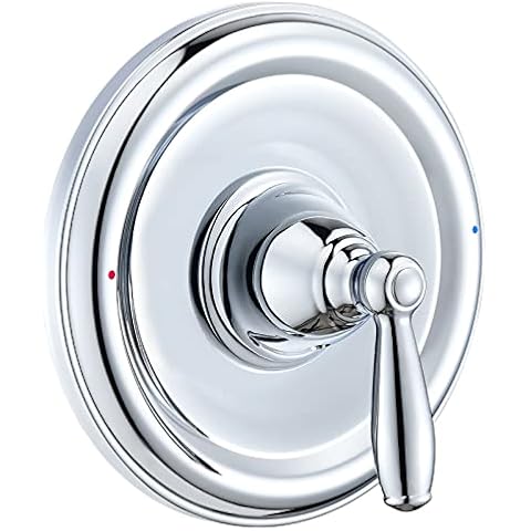 Pressure Balancing Tub and Shower Trim Kit, Compatible with Moen Posi-Temp Valve, Chrome Cover