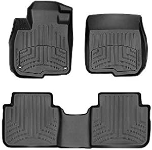 WeatherTech FloorLiner HP Custom Fit Floor Mats for RAM Ram 2500/3500 - 1st & 2nd Row, Black (441545-1-6IM)