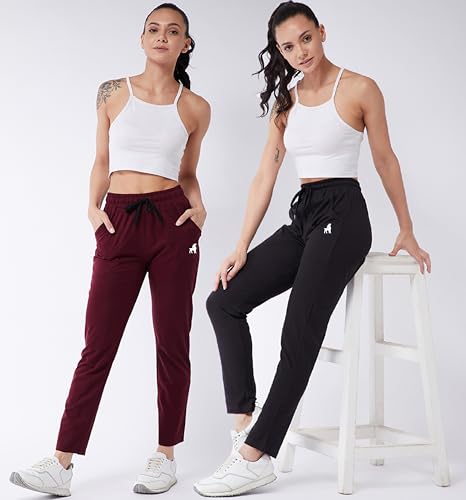 Image of Modeve Women Track Regular Fit Pants