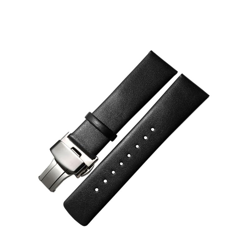 Bracelet de montre pour CK K3B211 avec boucle papillon en acier inoxydable