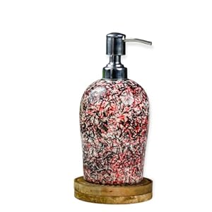 Kaolinite Ceramic Liquid Soap Dispenser/Handwash Bottle/Multipurpose Liquid Dispenser/Liquid Dispenser Pink Chapa (Sing_27) Kaolinite Ceramic Liquid Soap Dispenser/Handwash Bottle/Multipurpose Liquid Dispenser/Liquid Dispenser Pink Chapa (Sing_27)