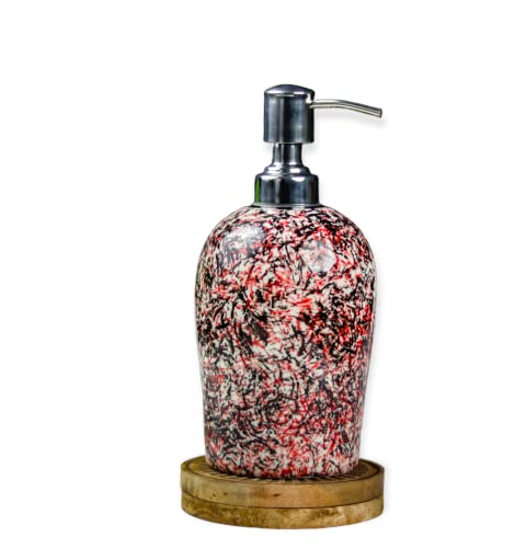 Kaolinite-Ceramic-Liquid-Soap-DispenserHandwash-BottleMultipurpose-Liquid-DispenserLiquid-Dispenser-Pink-Chapa-Sing27 Kaolinite Ceramic Liquid Soap Dispenser/Handwash Bottle/Multipurpose Liquid Dispenser/Liquid Dispenser Pink Chapa (Sing_27)