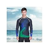 Zuverlässiger Schutz: Ergonomisches Design, passt perfekt zu Körper und hat keine Einschränkung beim Schwimmen und Tauchen, kann einen zuverlässigen UV-Schutz bieten, um Sonnenbrand zu minimieren, und gegen Angriffe von giftigen Tieren wie Quallen.