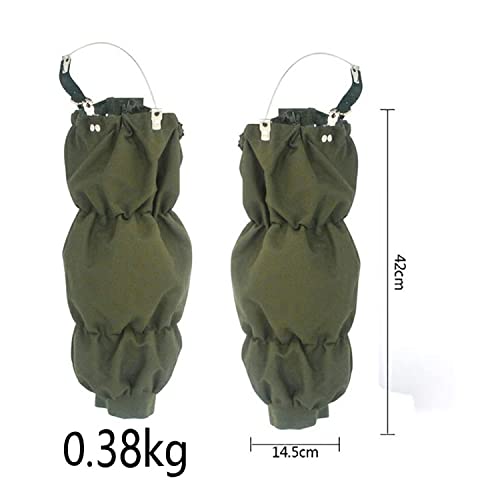 MKHFUW GuêTres De RandonnéE, 1 Paire 600d Oxford éPaissies Guetre Chasse, GuêTres ImperméAbles à La Neige Anti-Boue RéGlables Homme Femme GuêTres Enfnat pour l'escalade Le Voyage Le Camping - Image 8