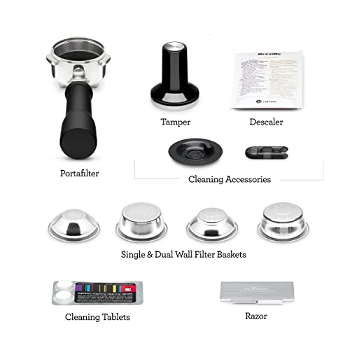 Image of Breville BES500OLT Bambino Plus Espresso Machine, Olive Tapenade