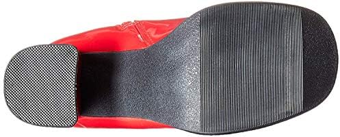 ELLIE SHOES Womens Gogo (Red) Adult Boots Polyester 9 US | Image 3