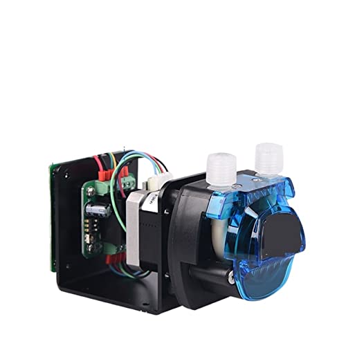 KCM-ODM 12V/24V Mini Peristaltic Pump with Small Flow Stepper Motor (13.5~670ml/min, 3/6 Rotors) for Lab Analysis