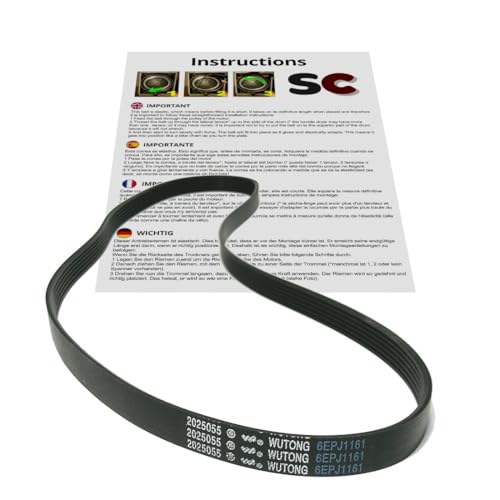 SC Solocorreas - Waschmaschinenriemen 6EPJ 1161 (2025055)