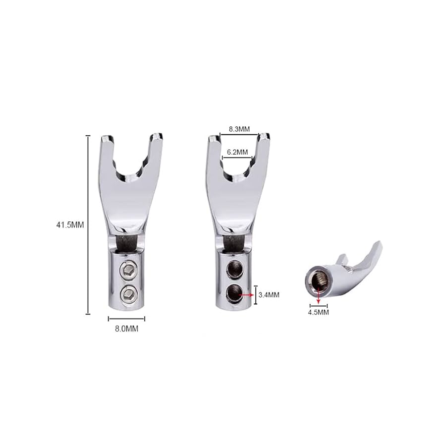 SKW Hi-Fi バナナプラグ Yラグ端子 Yラグプラグ スピーカーケーブル 楽天市場】SKW Hi-Fi バナナプラグ/Yラグ端子/Yラグプラグ