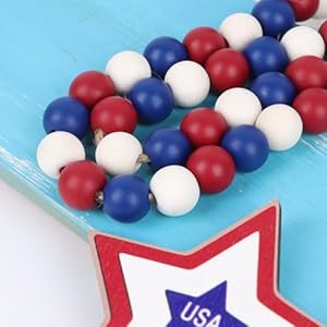 4thofjulywoodbeadsgarlandindependencedaytieredtraydecorationsfarmhousebeadgarlandwithtasselsformemorialdaydecoration Urban Country Home Decor 4th of july wood beads garland independence day tiered tray decorations farmhouse bead garland with tassels for memorial day decoration urban country home decor