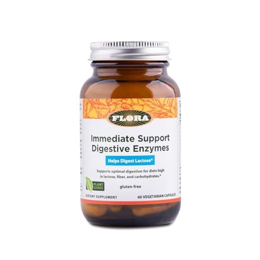 Flora - Enzyme Blend of Seven Vegetarian Enzymes, Supports Optimal Digestion of Proteins, Fast, Carbs, Fiber and Complex Sugars, Provides Relief from Lactose Intolerance, 60 Vegetarian Capsules