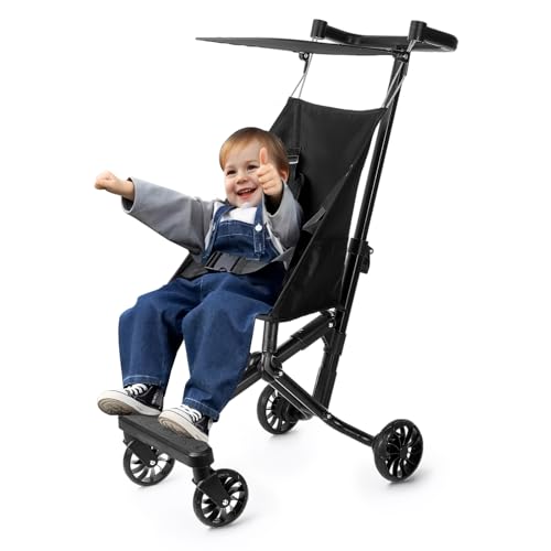Sinbide-Carrito Bebé Compacto y Ligero con Vista Alta, Plegado Automático 1 Clic, Silla de Paseo desde 6 Meses hasta 35 kg, Ideal para Viajes, Negro Sinbide-Carrito Bebé Compacto y Ligero con Vista Alta, Plegado Automático 1 Clic, Silla de Paseo desde 6 Meses hasta 35 kg, Ideal para Viajes, Negro