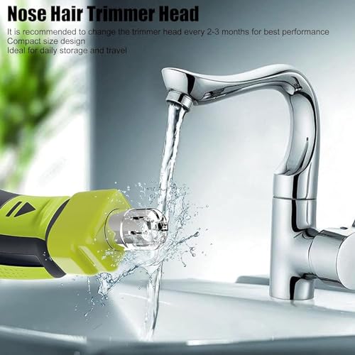 Image of Nose Hair Trimmer Replacement Heads Compatible with PhiIliipps No relcoo OneBlade Trimmer QP2520 /90,QP2520 /70,QP2630 /70,QP6530 /70,QP2525,QP2512,QP6550,QP1424,QP2515 for Nose & Ear and Eyebrows