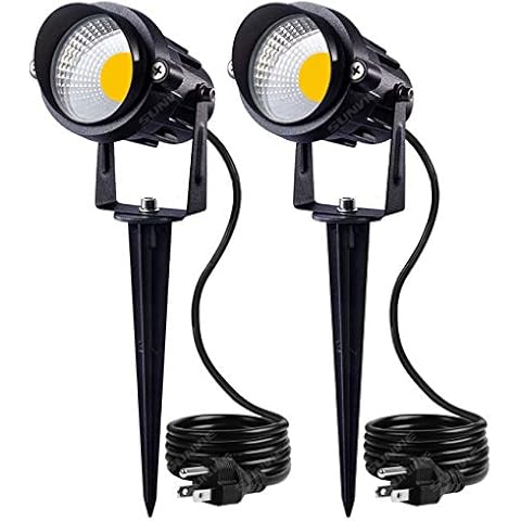 SUNVIE Outdoor Landscape LED Lighting 12W Waterproof Garden Lights Cover