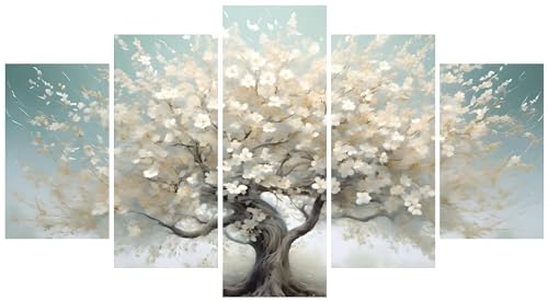 Peinture diamant adulte arbre fleuri, l'idée cadeau idéale pour les festivals