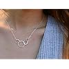 EFYTAL-Generations-Necklace-for-Great-Grandma-Sterling-Silver-Four-Circle-gift-4-Great-Grandmother-Jewelry EFYTAL Great Grandma Gifts, 925 Sterling Silver 4 Circles Necklace, Gifts for Great Grandma, Four Generation Necklaces for Women, Great Grandparents Gifts