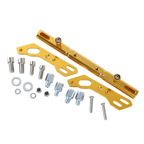 Barra extensor de manillar motocicleta con soporte extensión liviano universal para moto
