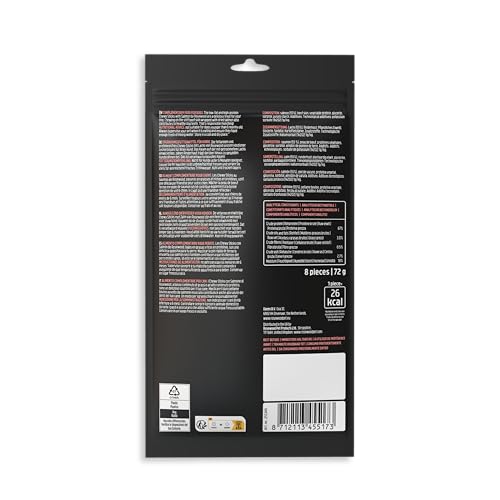 Rosewood Chewy Sticks Lachs Small – Kaustangen für Hunde mit Lachs, Rinderhautsnack, Rohhautsnack, unterstützt die Zahnpflege, ohne Getreide, ohne künstliche Zusatzstoffe, 72 g