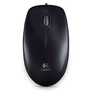 (Renewed) Logitech M100r Wired USB Mouse (Black)