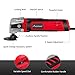 AVID POWER Oscillating Tool, 3.5-Amp Oscillating Multi Tool with 4.5° Oscillation Angle, 6 Variable Speeds and 13pcs Saw Accessories, Auxiliary Handle and Carrying Bag