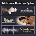 esonstyle Noise-Canceling ANC Sleep Earbuds for Side Sleepers Bluetooth - Image 3