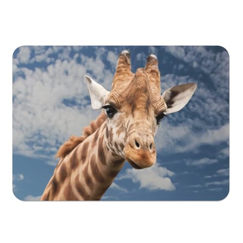 Napperons girafe de la savane pour une décoration de table exotique