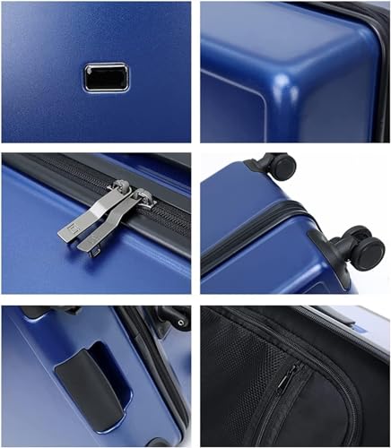 Durable Suitcase for Women Luggage Large-Capacity Wide Thickened Password Hardside Luggage Universal Wheel Zipper Retro Suit Case (Color : A, Size : 30 inch)2