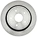ACDelco Silver Rear Brake Rotor 18A1428A | GM 19261757 Brake Rotors for Select Chrysler Aspen, Dodge Durango, Ram 1500, and more