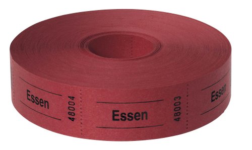 Preisvergleich Produktbild Wolf & Appenzeller 601104 Gutscheinrolle Essen rot
