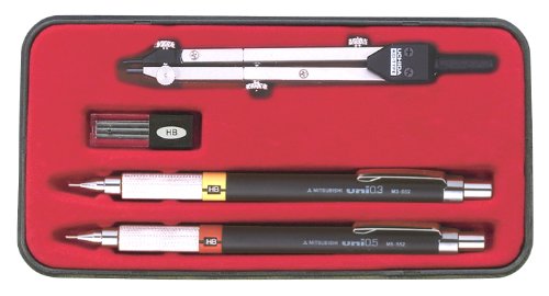 Uchida drawing instrument KD SE 5 kit de dessin pour corriger l'imprécision des tracés