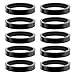Origin8 Headset Spacers, 5mm x 1", Black