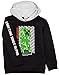 Minecraft Hoodie Boys Kids Game Creeper Black con Capucha Jersey 11-12 años