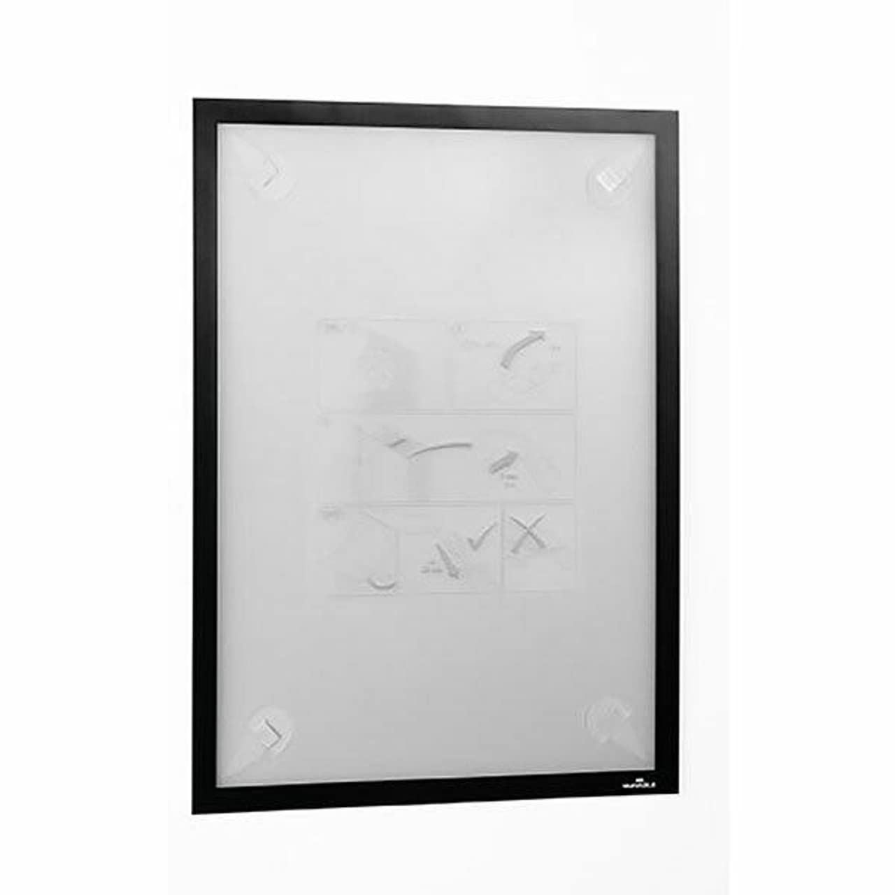 Durable DURAFRAME Wallpaper Self Adhesive Magnetic Signage Frame - A3