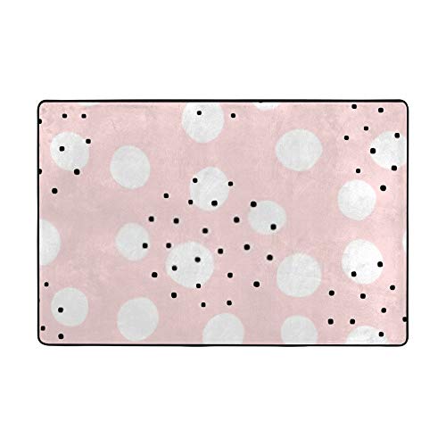 Tapis de salon en velours extensible et doux, textile isolant corail