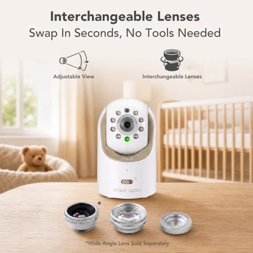 Infant Optics DXR-8 Pro Closed-RF Video Baby Monitor with Active Noise Reduction — view 3