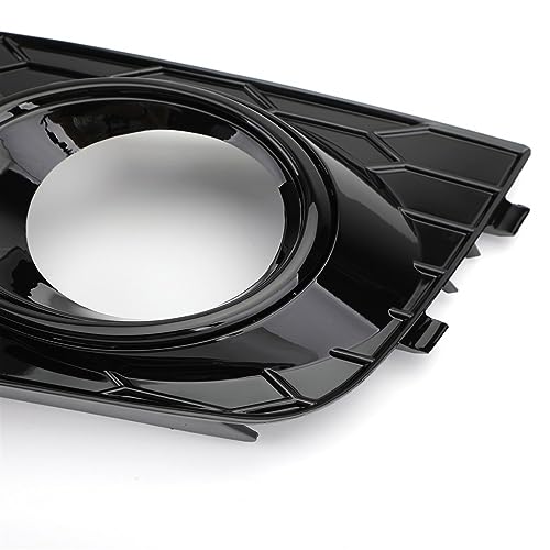 Rejilla de luz antiniebla A4 B8 2008-2012: malla de parachoques delantero negra 4