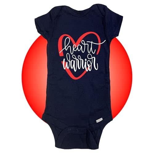 Heart Surgery Onesies Personalized Heart Warrior Baby
