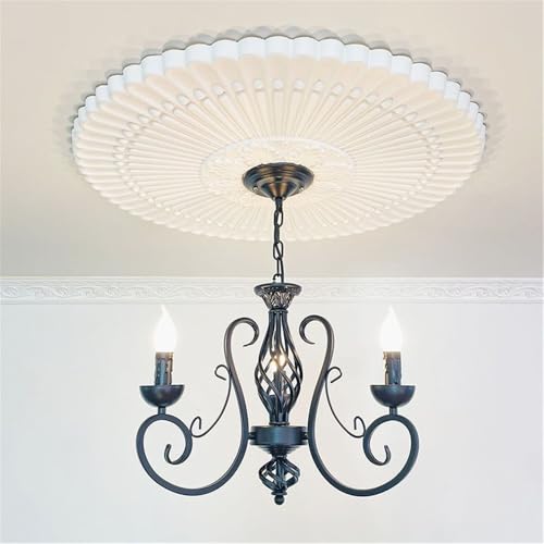 Chandelier LED rétro américain salon salle à manger suspension 10 lumières CFWSHJ